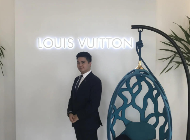 Alumni on his journey in luxury